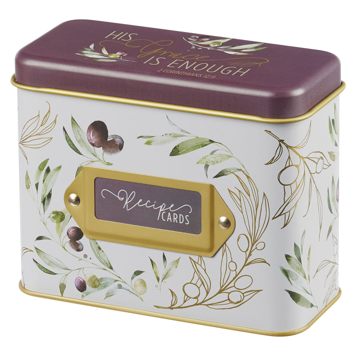 Recipe Cards in a Tin (Grace)