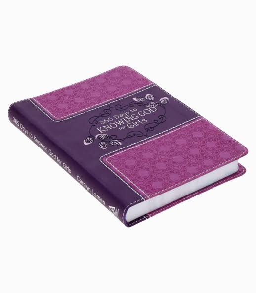 365 Days To Knowing God For Girls Faux Leather