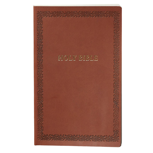 NKJV Holy Bible Soft Touch Edition Brown (Imitation Leather)