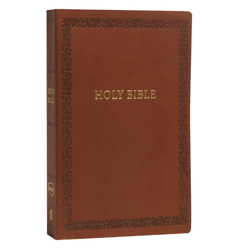 NKJV Holy Bible Soft Touch Edition Brown (Imitation Leather)