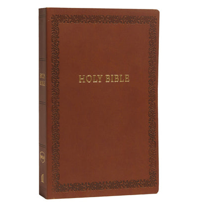 NKJV Holy Bible Soft Touch Edition Brown (Imitation Leather)